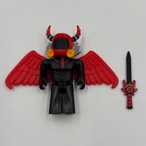Roblox Lord Umberhallow Series 1 Action Figure w/Sword and Red Wings NO CODE Toy
